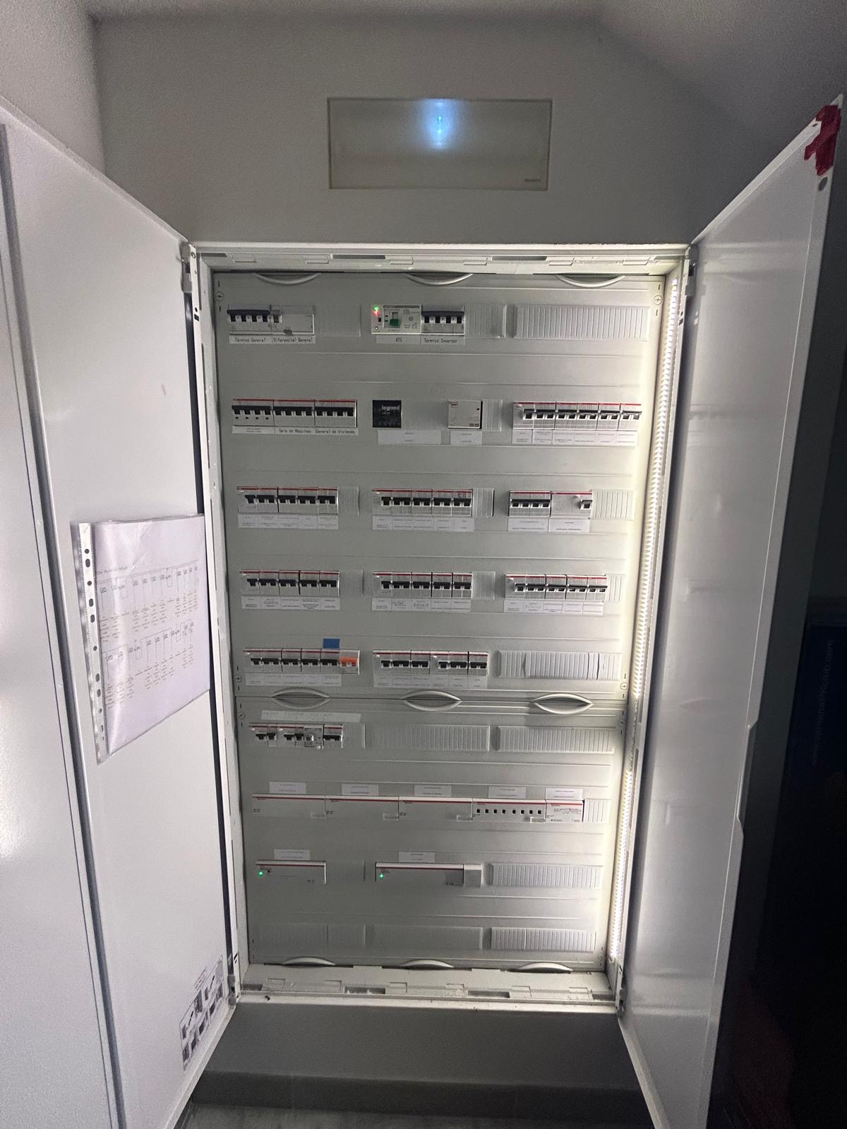 Cuadro eléctrico nuevo · Villa Marbella